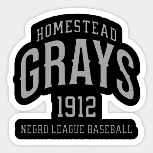 Homestead Grays Negro League Baseball Sticker
